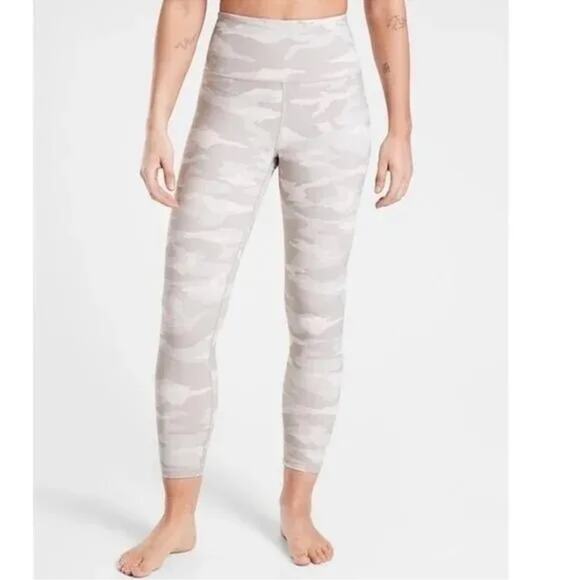 Athleta Elation 7/8 Tight Camo Taupe Size Small - Picture 1 of 7